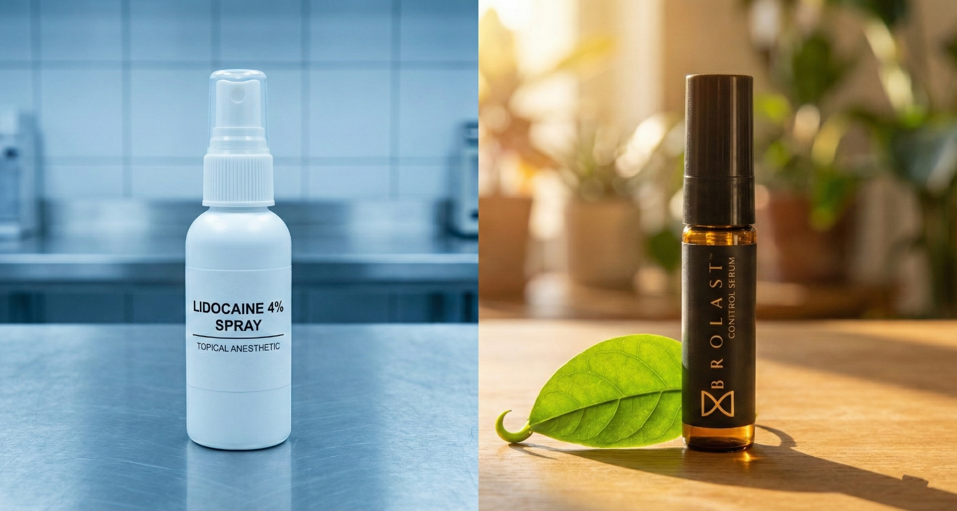 lidocaine-spray-vs-gambir-serum-comparison